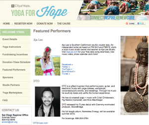 Yoga for Hope DTO